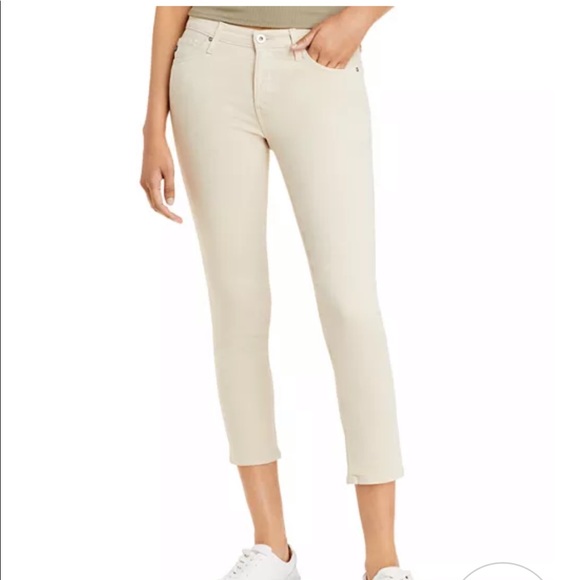 Ag Adriano Goldschmied Denim - AG ADRIANO GOLDSCHMIED cigarette roll up jeans